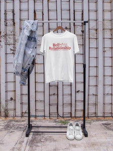 "Relationship Over Religion" Unisex Tee (WHITE)